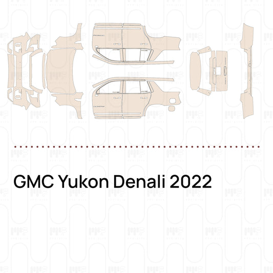 Pre-Cut PPF GMC Yukon Denali 2022