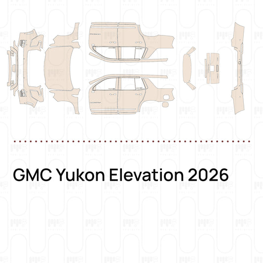 Pre-Cut PPF GMC Yukon Elevation 2026