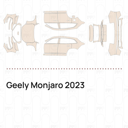 Pre-Cut PPF Geely Monjaro 2023