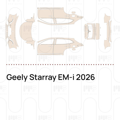 Pre-Cut PPF Geely Starray EM-i 2026