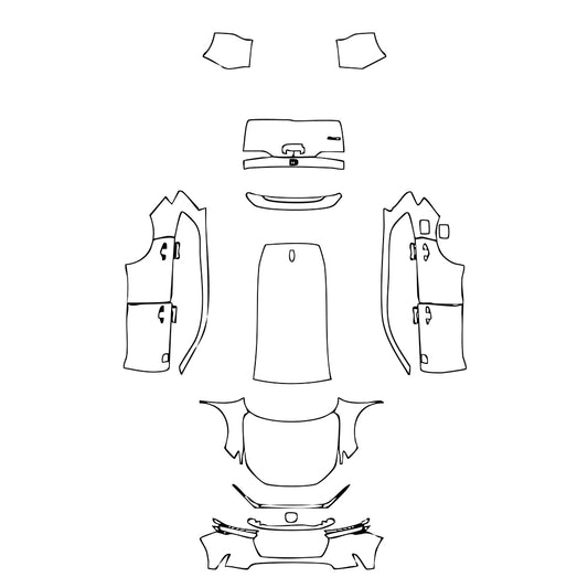 Pre-Cut PPF Honda CR-V 2025 - PPF-Kits