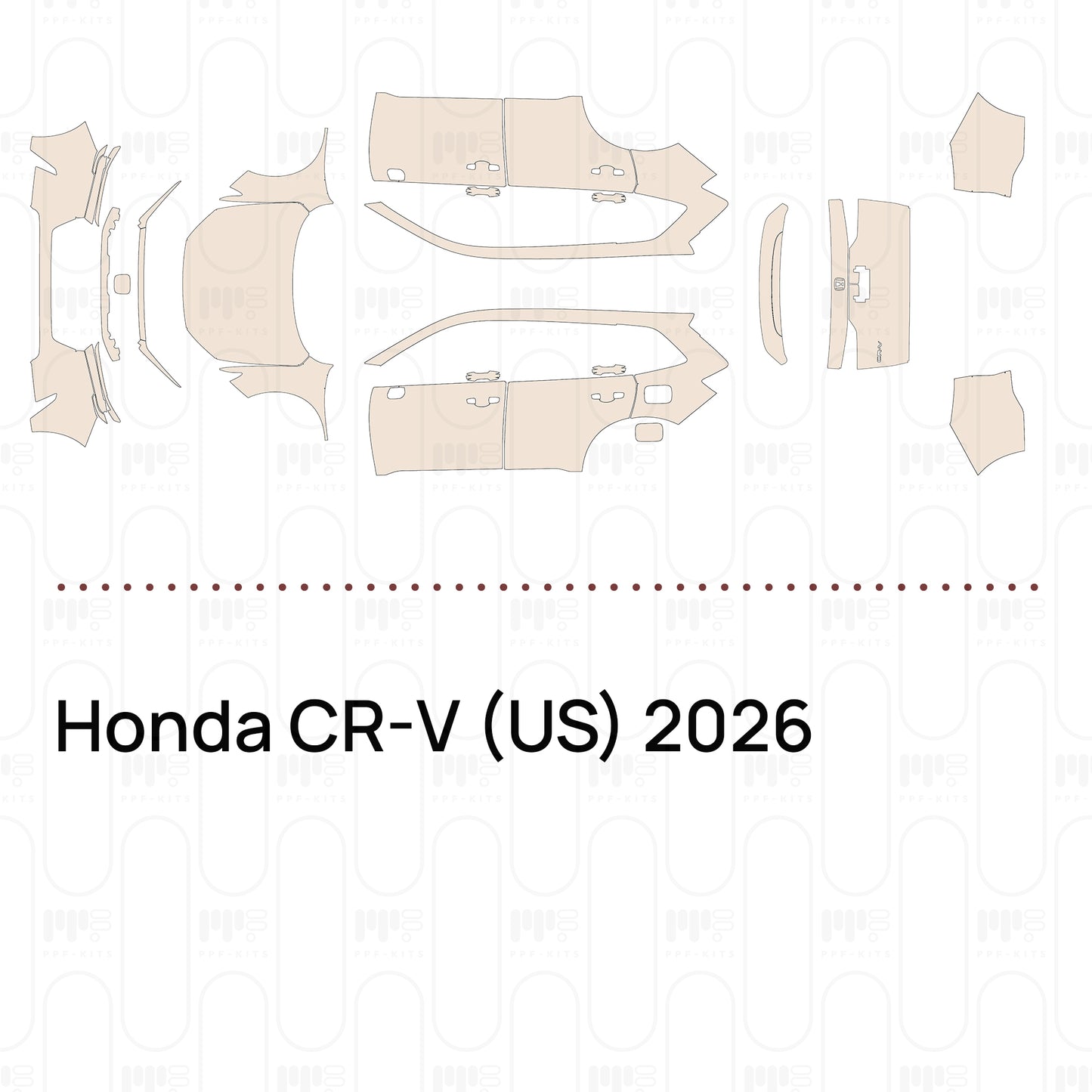Pre-Cut PPF Honda CR-V (US) 2026