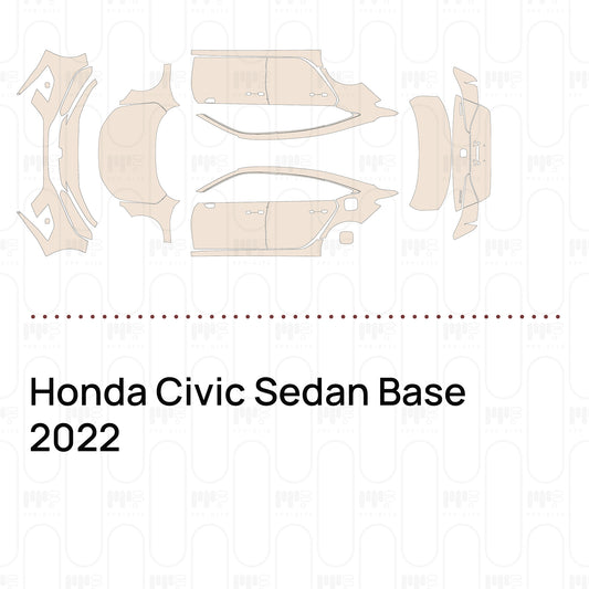 Pre-Cut PPF Honda Civic Sedan Base 2022