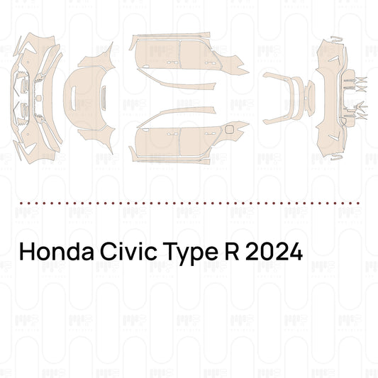 Pre-Cut PPF Honda Civic Type R 2024