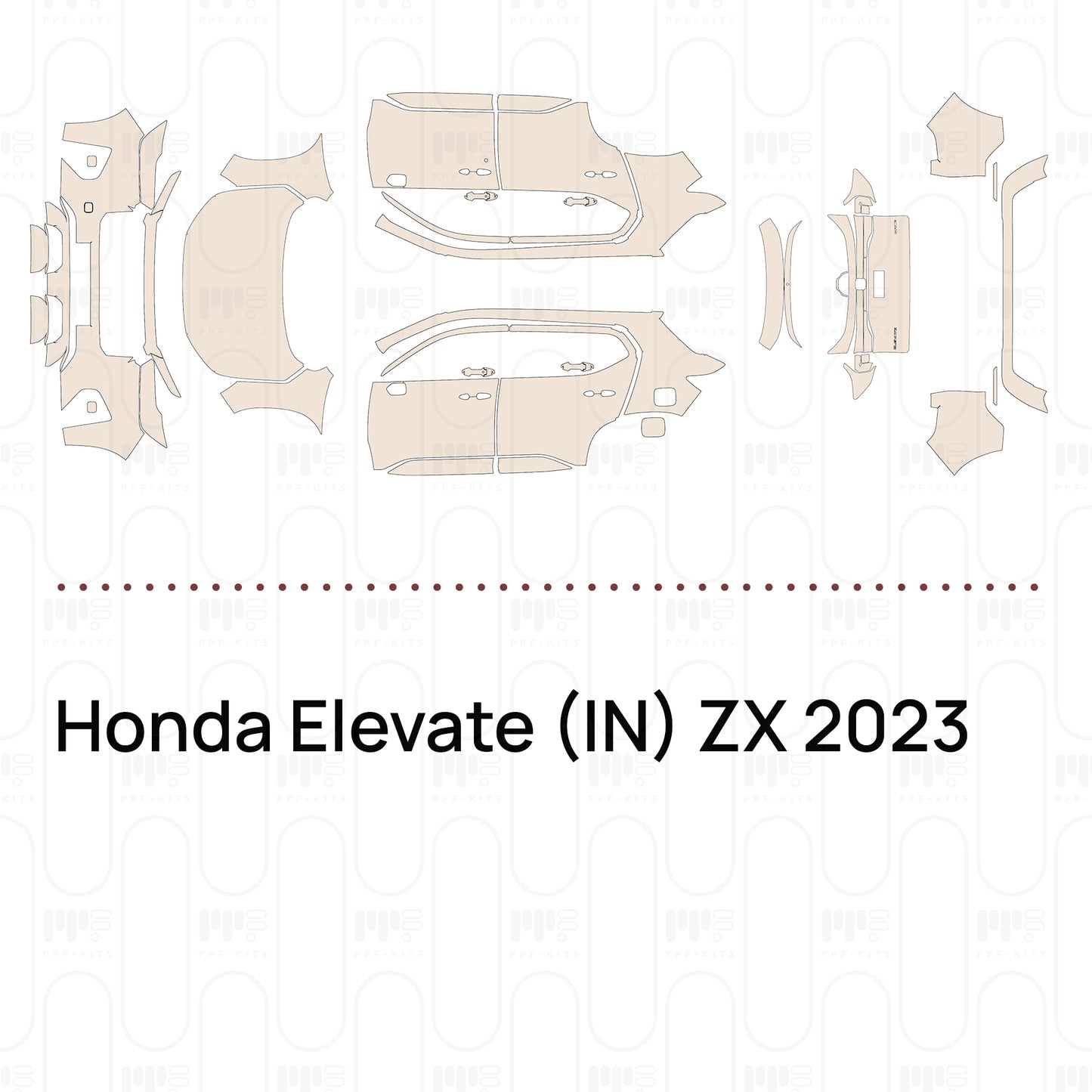 Pre-Cut PPF Honda Elevate (IN) ZX 2023