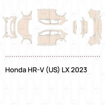 Pre-Cut PPF Honda HR-V (US) LX 2023