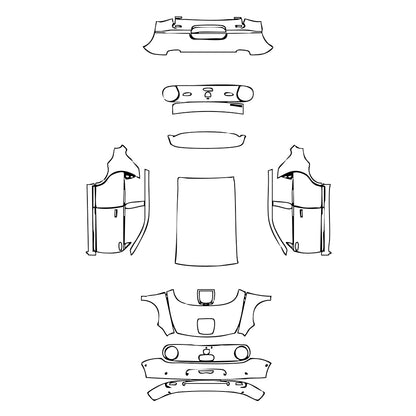 Pre-Cut PPF Honda Honda e Advance 2020 - PPF-Kits
