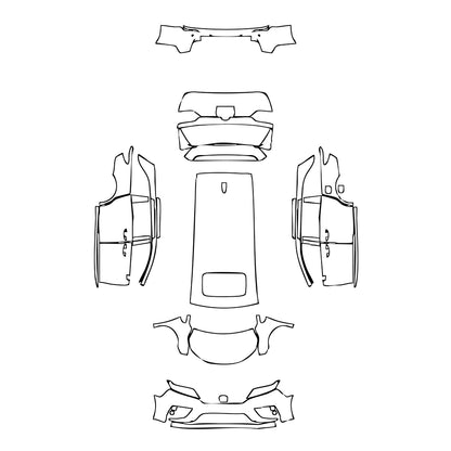 Pre-Cut PPF Honda Odyssey 2020 - PPF-Kits