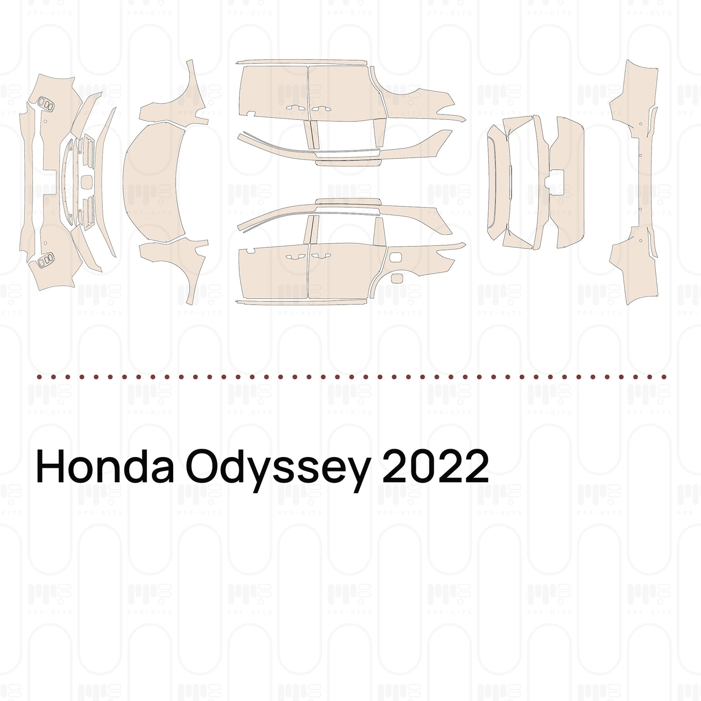 Pre-Cut PPF Honda Odyssey 2022