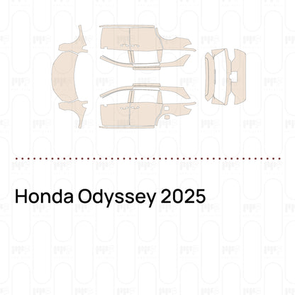 Pre-Cut PPF Honda Odyssey 2025