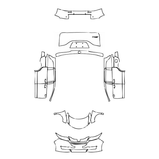 Pre-Cut PPF Honda Odyssey (CN) 2016 - PPF-Kits