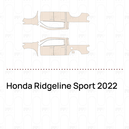 Pre-Cut PPF Honda Ridgeline Sport 2022