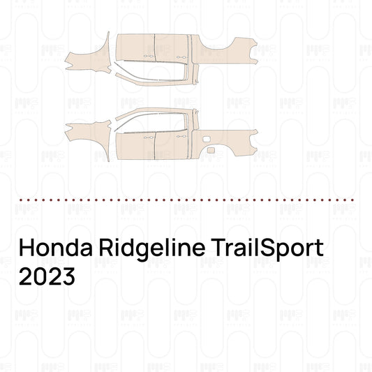 Pre-Cut PPF Honda Ridgeline TrailSport 2023