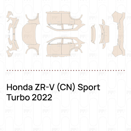 Pre-Cut PPF Honda ZR-V (CN) Sport Turbo 2022