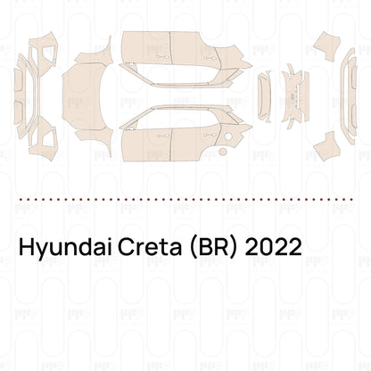 Pre-Cut PPF Hyundai Creta (BR) 2022
