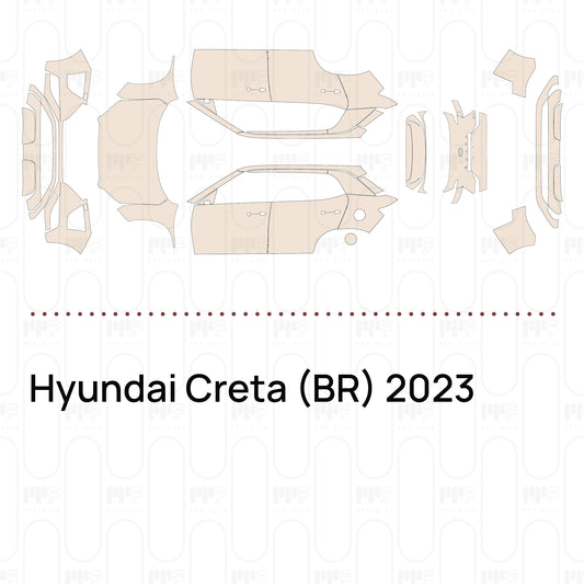 Pre-Cut PPF Hyundai Creta (BR) 2023
