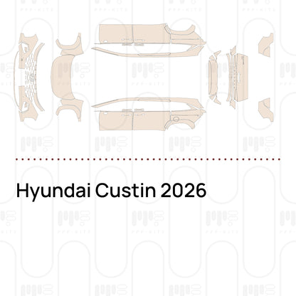 Pre-Cut PPF Hyundai Custin 2026