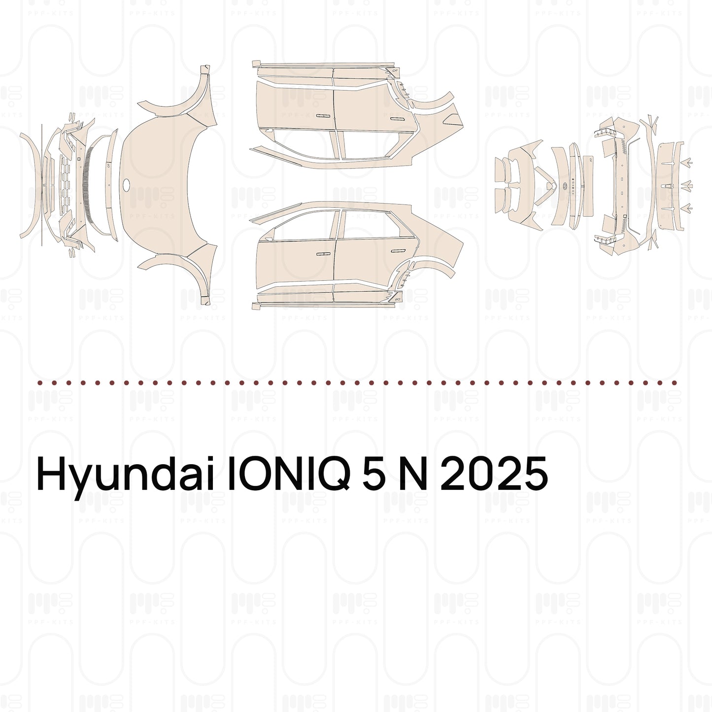 Pre-Cut PPF Hyundai IONIQ 5 N 2025