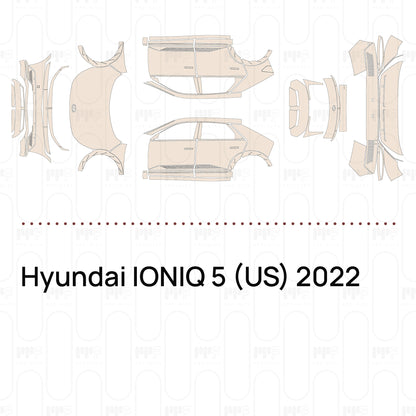Pre-Cut PPF Hyundai IONIQ 5 (US) 2022