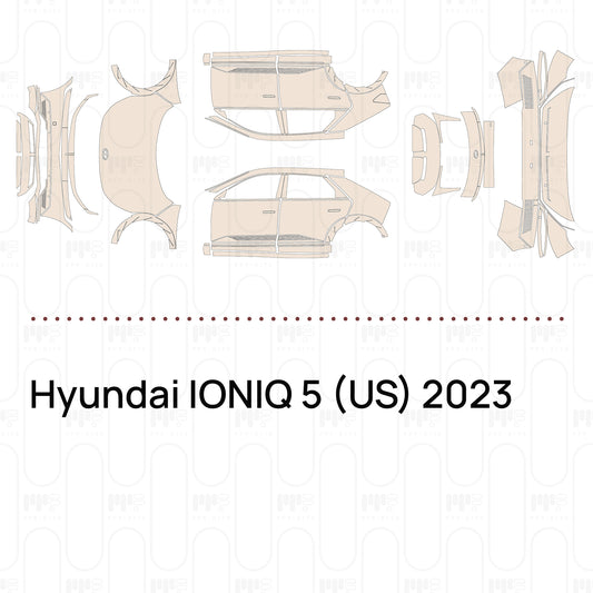 Pre-Cut PPF Hyundai IONIQ 5 (US) 2023