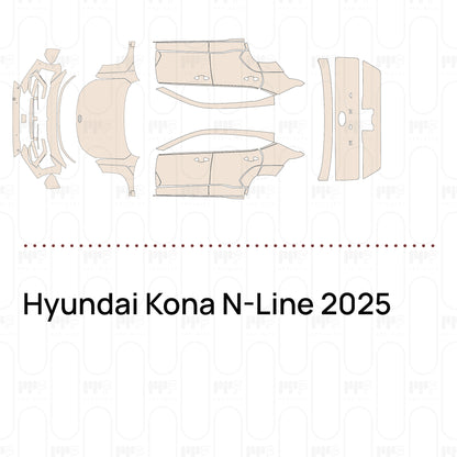 Pre-Cut PPF Hyundai Kona N-Line 2025