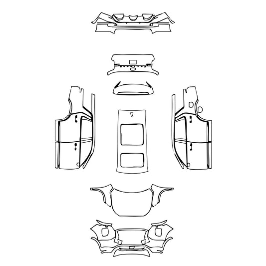 Pre-Cut PPF Hyundai Palisade SEL 2019 - PPF-Kits