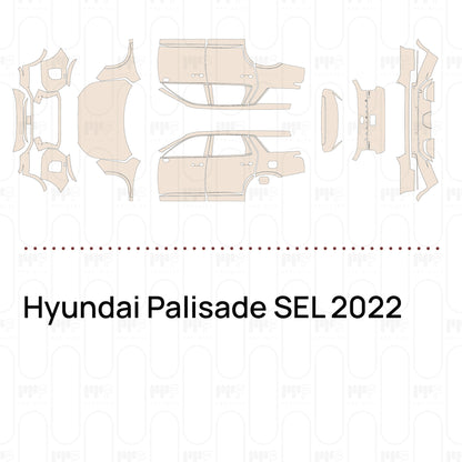 Pre-Cut PPF Hyundai Palisade SEL 2022