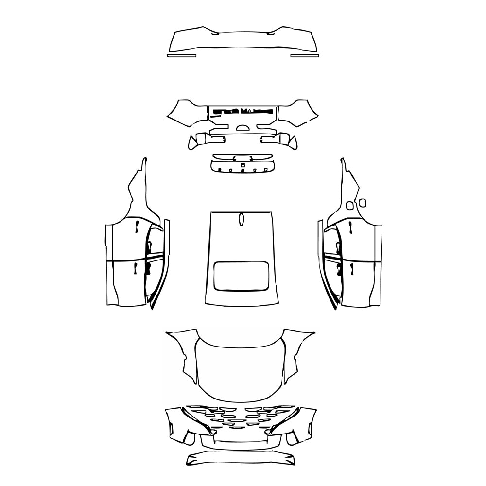 Pre-Cut PPF Hyundai Santa Cruz SEL 2024 - PPF-Kits