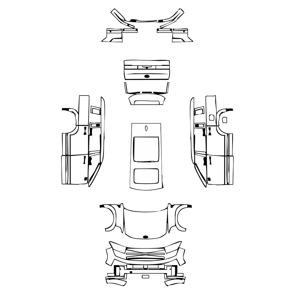 Pre-Cut PPF Hyundai Santa Fe (US) 2024 - PPF-Kits