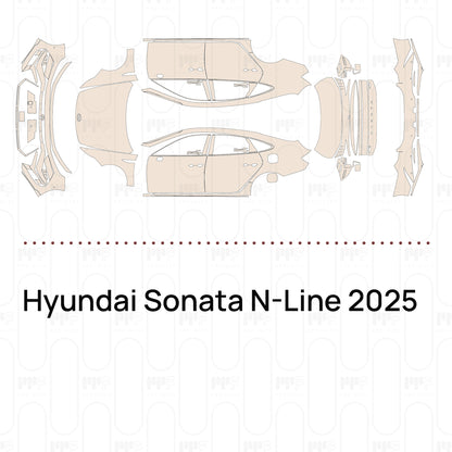 Pre-Cut PPF Hyundai Sonata N-Line 2025