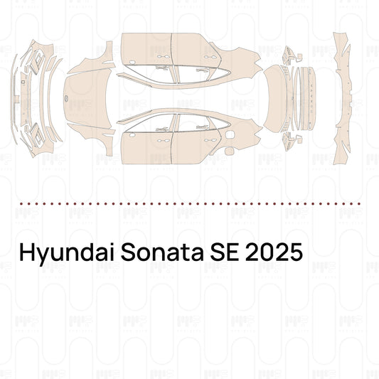 Pre-Cut PPF Hyundai Sonata SE 2025
