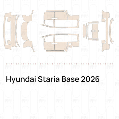 Pre-Cut PPF Hyundai Staria Base 2026