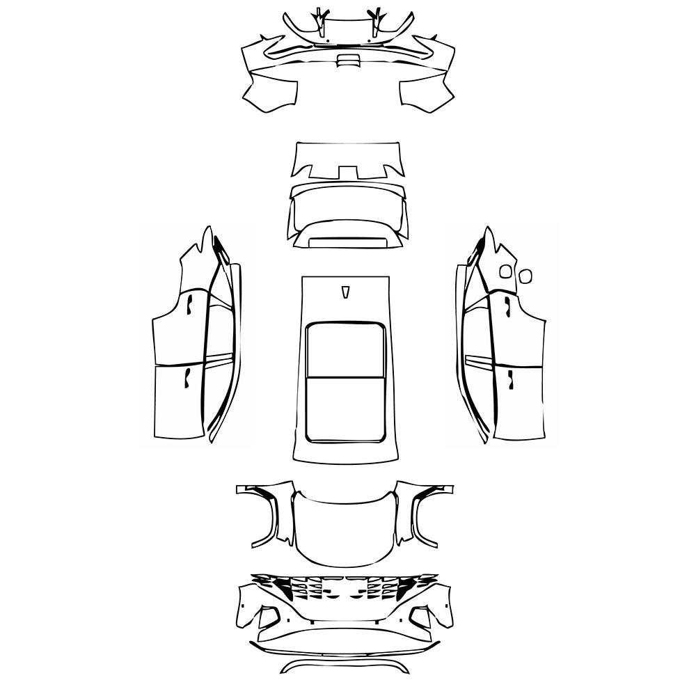 Pre-Cut PPF Hyundai Tucson (US) Base 2021 - PPF-Kits