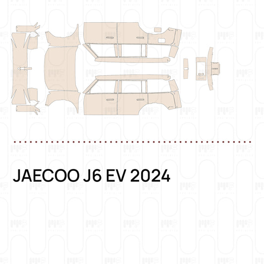 JAECOO J6 EV 2024 – Pellicola protettiva PPF pretagliata