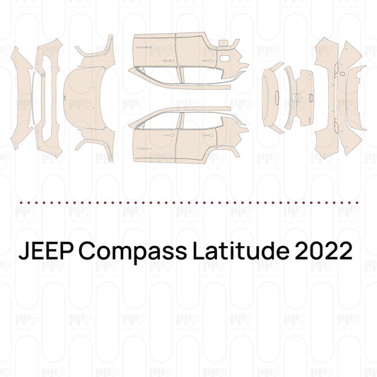Pre-Cut PPF JEEP Compass Latitude 2022