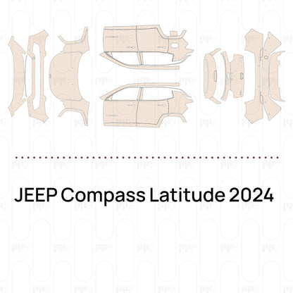 Pre-Cut PPF JEEP Compass Latitude 2024