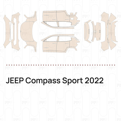 Pre-Cut PPF JEEP Compass Sport 2022
