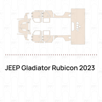 Pre-Cut PPF JEEP Gladiator Rubicon 2023