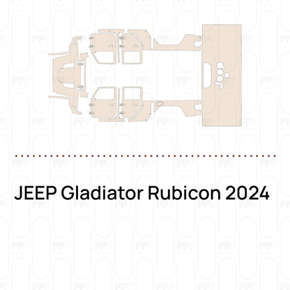 Pre-Cut PPF JEEP Gladiator Rubicon 2024