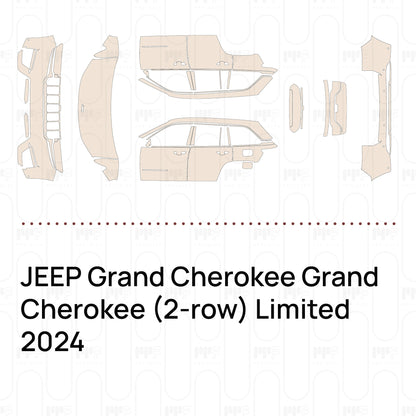 Pre-Cut PPF JEEP Grand Cherokee Grand Cherokee (2-row) Limited 2024