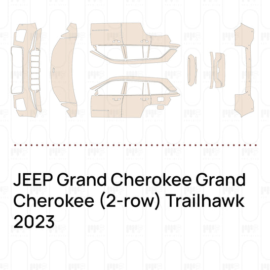 Pre-Cut PPF JEEP Grand Cherokee Grand Cherokee (2-row) Trailhawk 2023