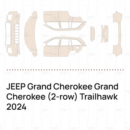 Pre-Cut PPF JEEP Grand Cherokee Grand Cherokee (2-row) Trailhawk 2024