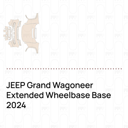 Pre-Cut PPF JEEP Grand Wagoneer Extended Wheelbase Base 2024