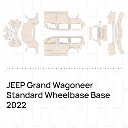 Pre-Cut PPF JEEP Grand Wagoneer Standard Wheelbase Base 2022