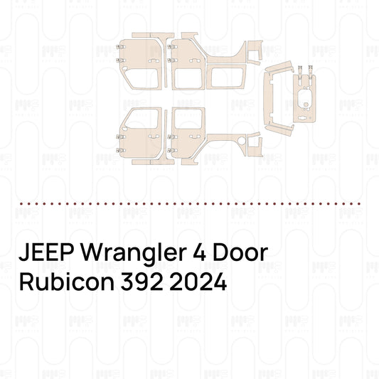 Pre-Cut PPF JEEP Wrangler 4 Door Rubicon 392 2024