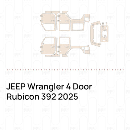 Pre-Cut PPF JEEP Wrangler 4 Door Rubicon 392 2025