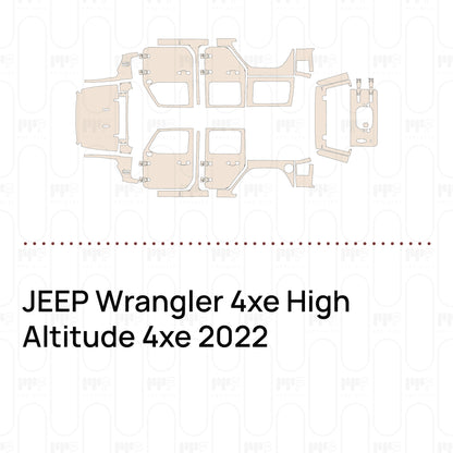 Pre-Cut PPF JEEP Wrangler 4xe High Altitude 4xe 2022