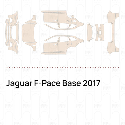 Pre-Cut PPF Jaguar F-Pace Base 2017