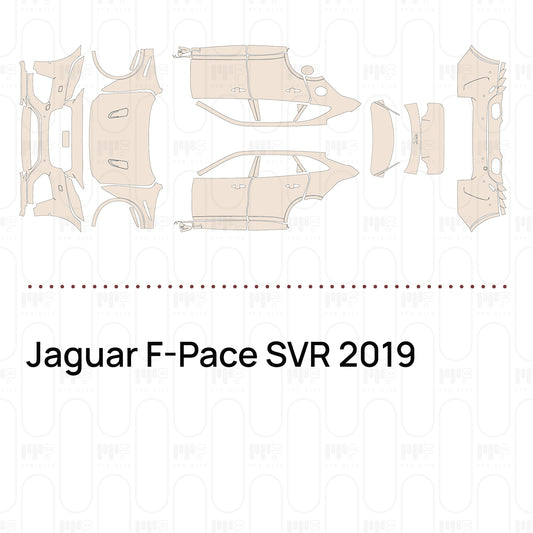 Pre-Cut PPF Jaguar F-Pace SVR 2019