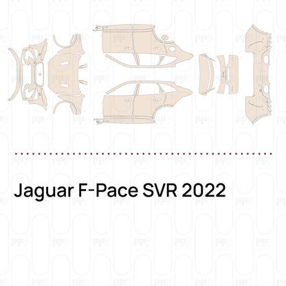 Pre-Cut PPF Jaguar F-Pace SVR 2022